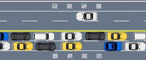 Report more than 20 vehicles occupying the emergency lane in half an hour_Regulations on the use of emergency lanes_Hunan Expressway Traffic Police's illegal reporting activity by taking random pictures