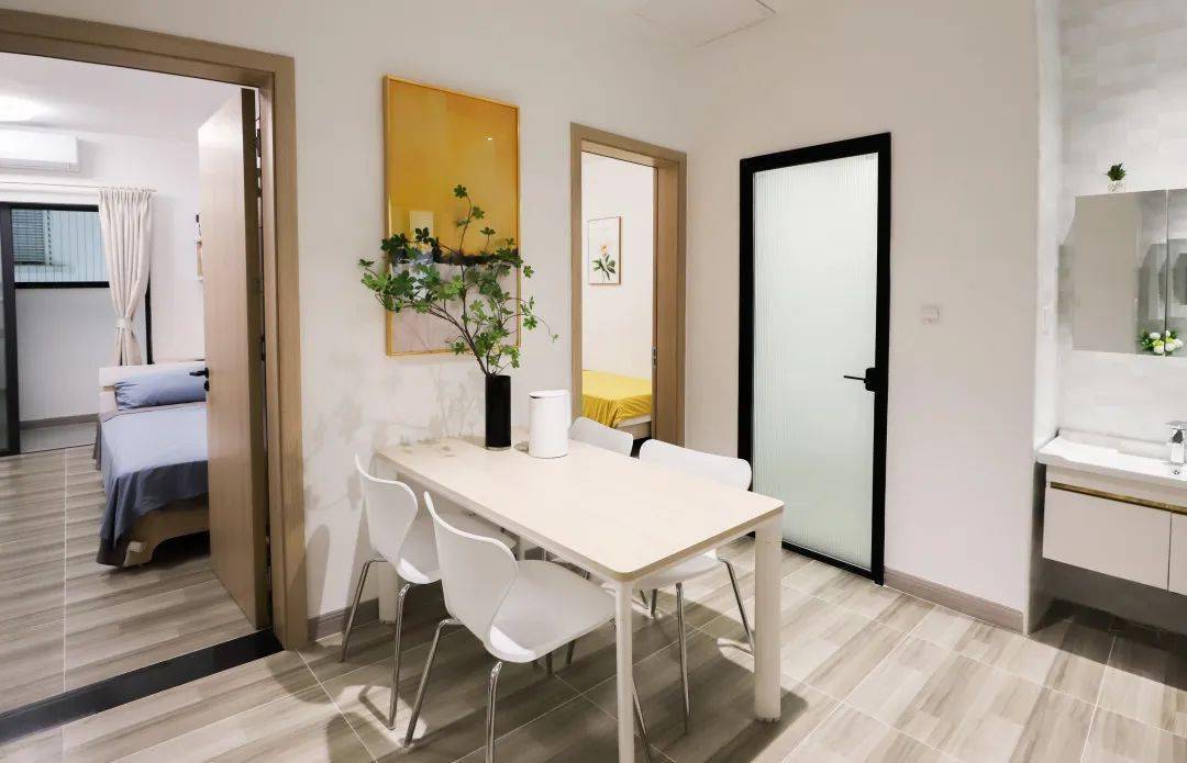 Guangdong Neusoft College Phase 6 expansion project dormitory_Guangdong Institute of Finance dormitory picture_UIC UIC dormitory ceiling