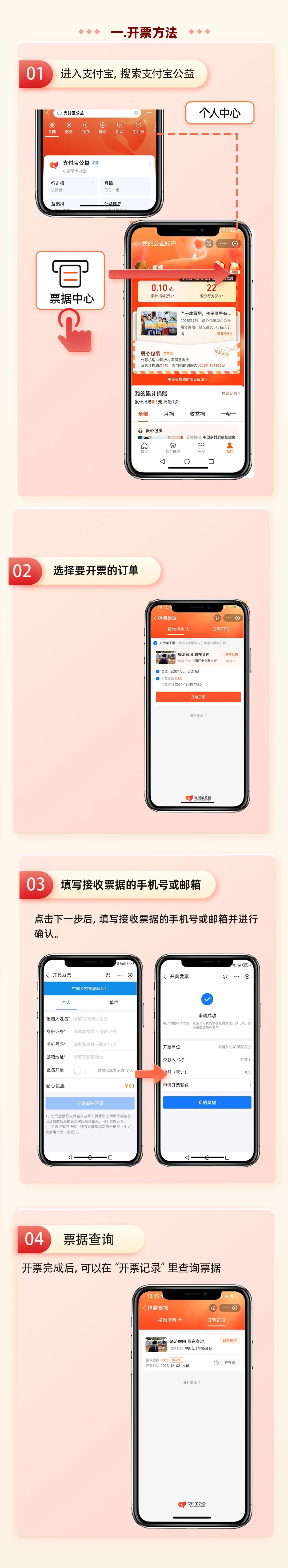 How to issue electronic invoices for pre-tax deductions for public welfare donations_Query for pre-tax deduction qualifications for donations from China Foundation for Poverty Alleviation_How to calculate personal income tax donations