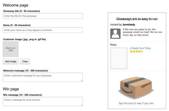 亚马逊抽奖优势_亚马逊抽奖费用_giveaway