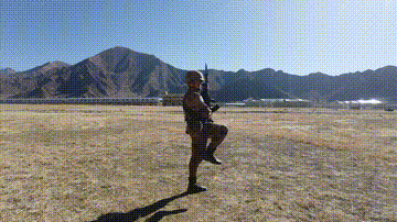 立体操盘绝技_枪术技巧_防身术训练